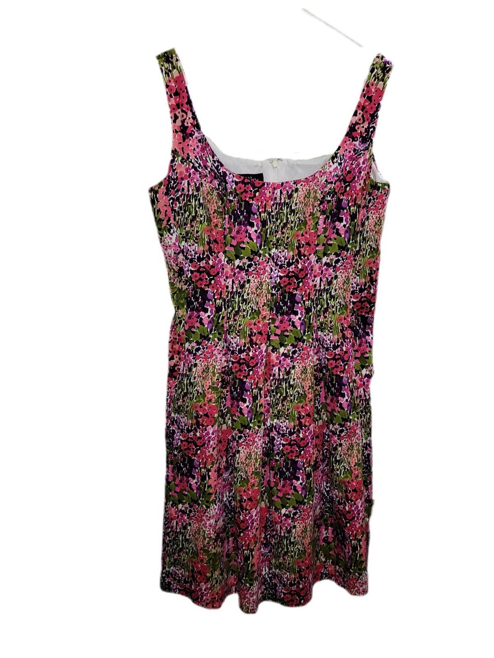 Nine West Womens 4 Spring Floral Cottagecore Whimsical Fit And Flare Dress